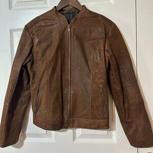 Mexican furriers handmade leather jacket